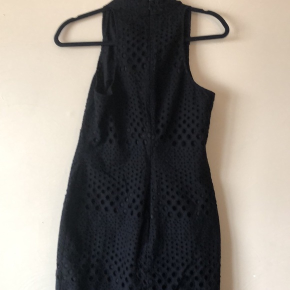 Andrew marc size 6 black knee high dress - Picture 3 of 10